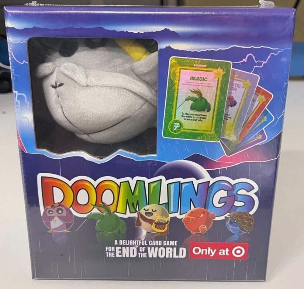 Doomlings A Delightful Card Game For The End Of The World Target Exclusive Editi